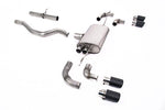 Load image into Gallery viewer, Milltek Defender 90 P300/P400e GPF-Back (2020 and Later) - Non-Resonated / Louder - Carbon