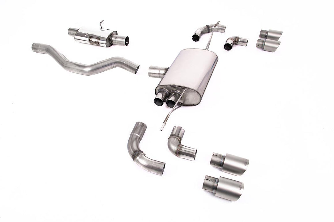 Milltek Defender 90 P400 GPF-Back (2020 and Later) - GPF/OPF-Back - Titanium