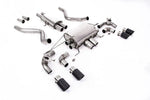 Load image into Gallery viewer, Milltek Defender 90 V8 Cat-Back (2021 and Later) - Resonated / Valved - Carbon