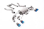 Load image into Gallery viewer, Milltek Defender 90 V8 Cat-Back (2021 and Later) - Non-Resonated / Valved - Burnt Titanium