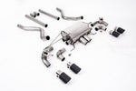 Load image into Gallery viewer, Milltek Defender 90 V8 Cat-Back (2021 and Later) - Non-Resonated / Valved - Carbon