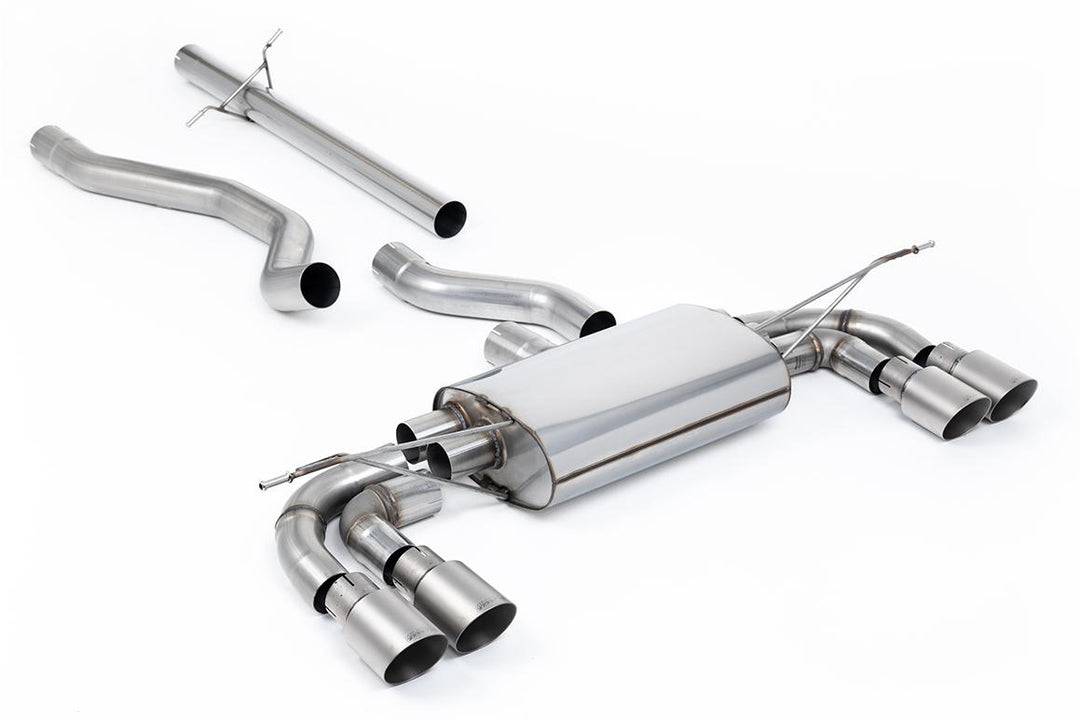 Milltek Defender 130 P400 GPF-Back (2023 and Later) - Non-Resonated / Louder - Titanium