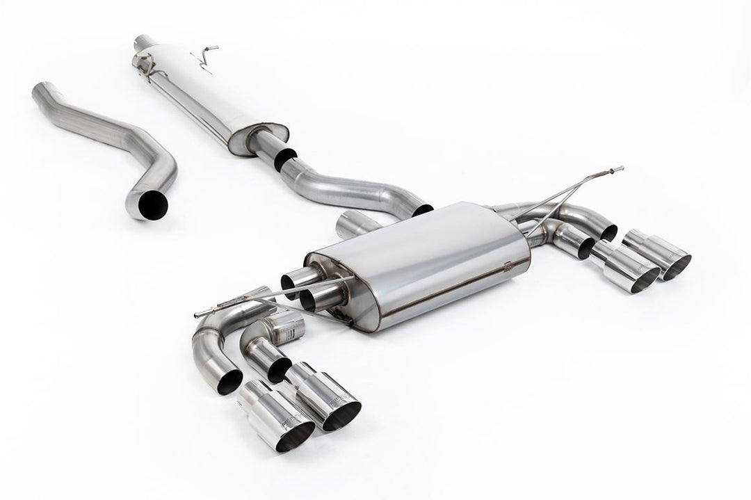 Milltek Defender 130 P300/P400e GPF-Back (2023 and Later) - ECE Approved - Polished
