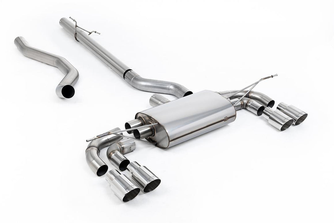 Milltek Defender 130 P300/P400e GPF-Back (2023 and Later) - Non-Resonated / Louder - Polished