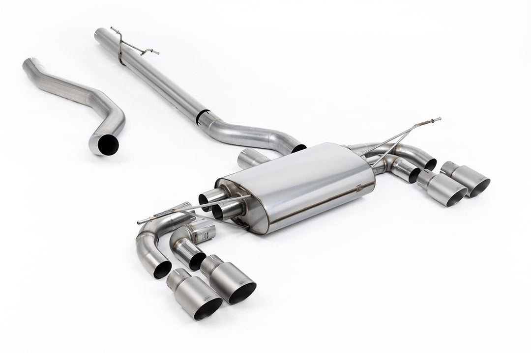 Milltek Defender 130 P300/P400e GPF-Back (2023 and Later) - Non-Resonated / Louder - Titanium