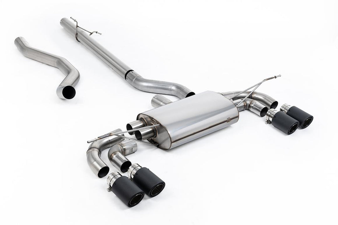Milltek Defender 130 P300/P400e GPF-Back (2023 and Later) - Non-Resonated / Louder - Carbon