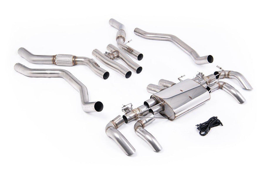Milltek Range Rover L460 P530 SWB 2024+ Cat-Back (2024 and Later) - Valved - Standard / No Tip Selection