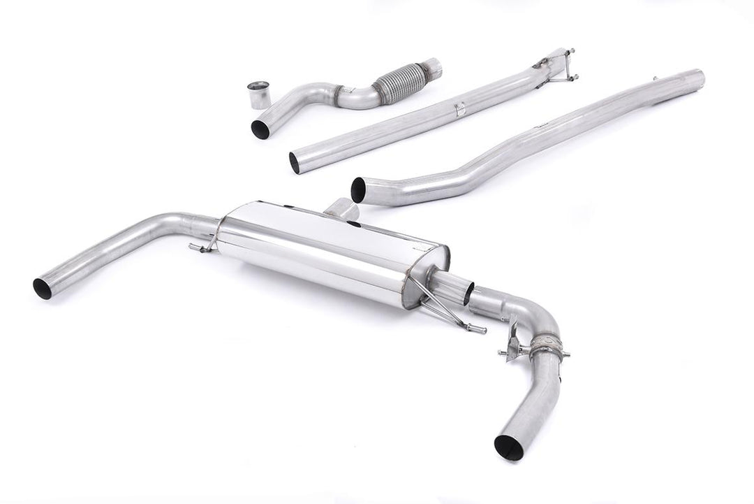 Milltek Mercedes CLA45 AMG Cat-Back (2013 to 2018) - Non-Resonated / Valved / Louder - Standard / No Tip Selection