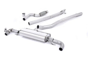 Milltek Mercedes W176 A45 Cat-Back (2012 to 2018) - Non-Resonated / Valved / Louder - Standard / No Tip Selection