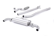 Milltek Mercedes W176 A45 Cat-Back (2012 to 2018) - Non-Resonated / Race / Non-Valved - Standard / No Tip Selection