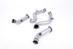 Load image into Gallery viewer, Milltek Mercedes W205 C63/C63S Catless Downpipes (2015 and Later) - Catless / De-Cat - Standard / No Tip Selection