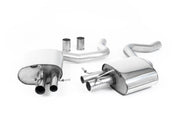 Milltek Mercedes W205 C63/C63S Rear Exhaust (2015 and Later) - Non-Valved / ECE Approved - Standard / No Tip Selection