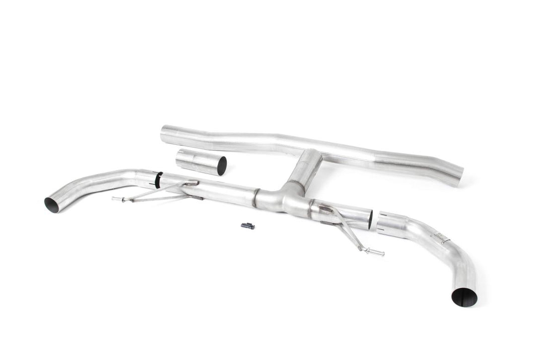 Milltek Mercedes A35 AMG Hatch Cat-Back (2019 and Later) - Race / Non-Valved (SSXMZ130) - OE / Factory Tips