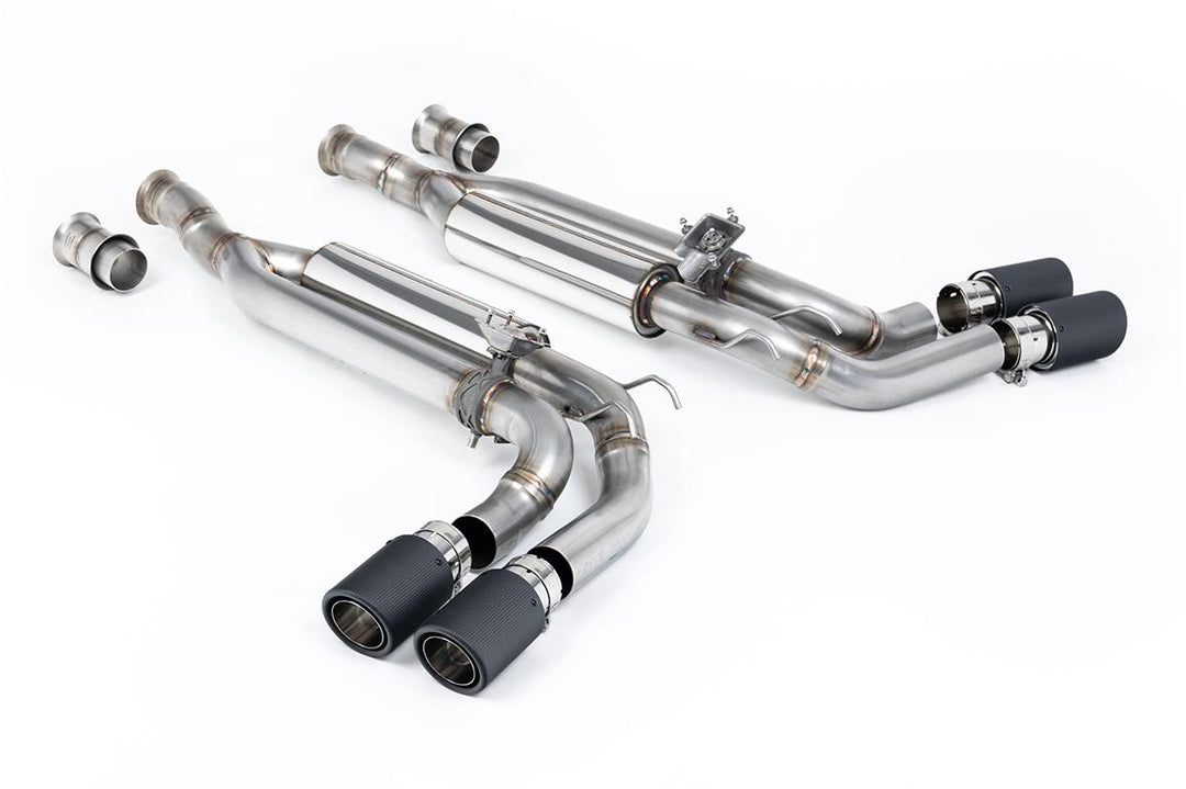 Milltek Mercedes G63 W463 Cat-Back (2019 and 2024) - Valved - Carbon
