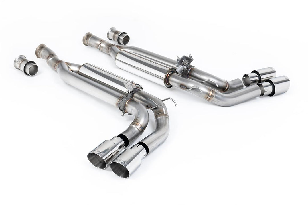Milltek Mercedes G63 W463 Cat-Back (2019 and 2024) - Valved - Polished