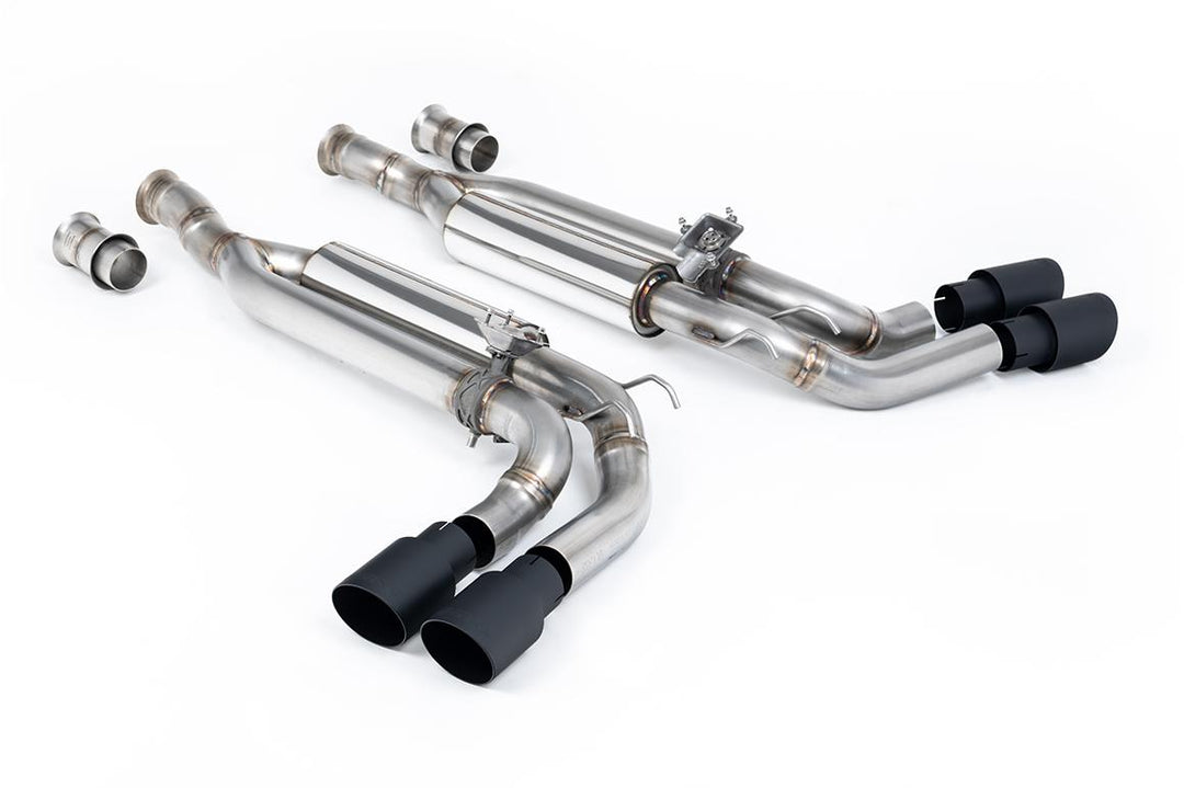 Milltek Mercedes G63 W463 Cat-Back (2019 and 2024) - Valved - Cerakote Black