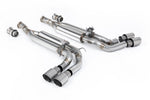 Load image into Gallery viewer, Milltek Mercedes G63 W463 Cat-Back (2019 and 2024) - Valved - Brushed Titanium