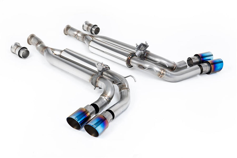 Milltek Mercedes G63 W463 Cat-Back (2019 and 2024) - Valved - Titanium