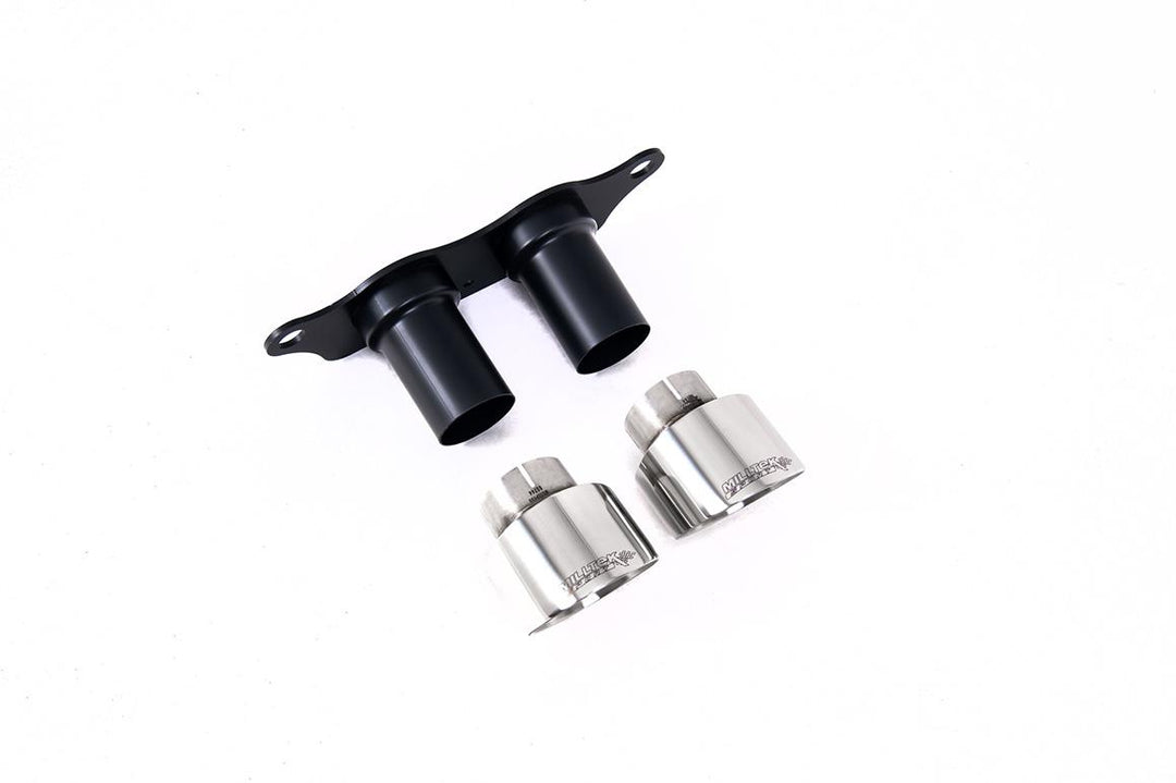Milltek Porsche 991.2 GT3/GT3 RS Rear Silencer (2018 to 2020) - Rear Silencer - Polished