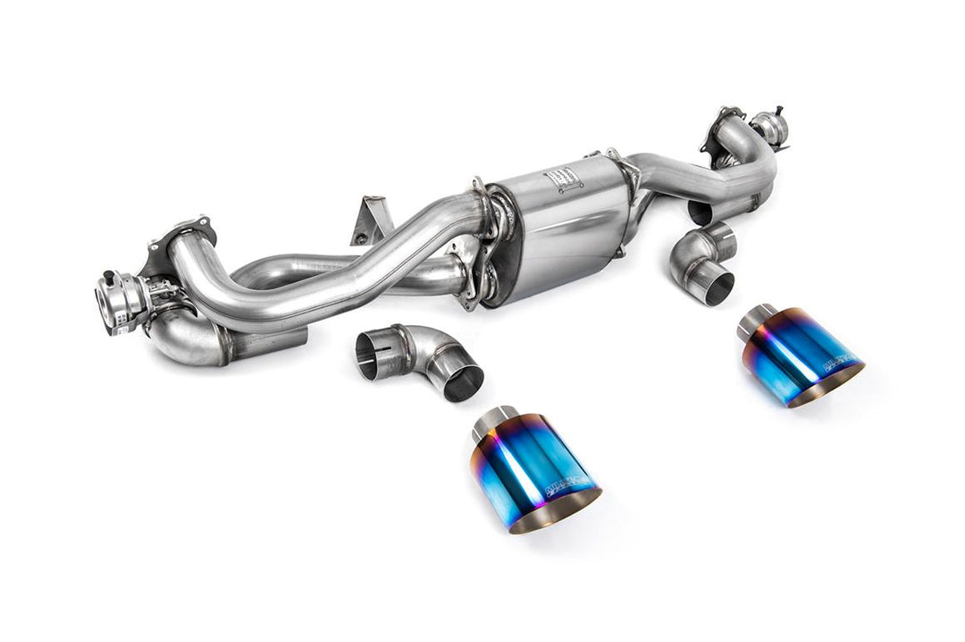 Milltek Porsche 718 Cayman GT4 Pre-Feb 2020 GPF-Back (2019 to 2020) - GPF/OPF-Back - Burnt Titanium