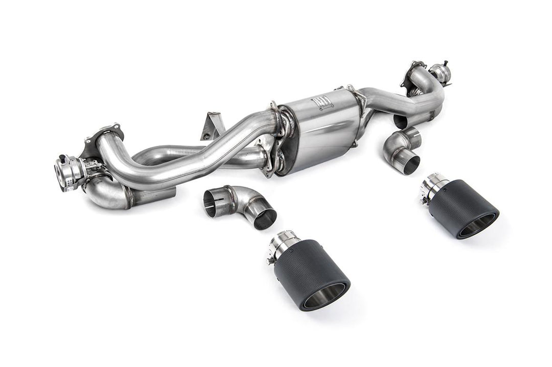 Milltek Porsche 718 Cayman GT4 Pre-Feb 2020 GPF-Back (2019 to 2020) - GPF/OPF-Back - Carbon