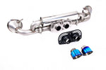 Load image into Gallery viewer, Milltek Porsche 992.1 GT3 Rear Silencer (2021 and Later) - Rear Silencer - Burnt Titanium