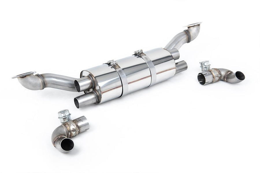 Milltek Porsche 991.1 Carrera S/C4S Rear Silencer (2011 to 2015) - Rear Silencer - OE / Factory Tips