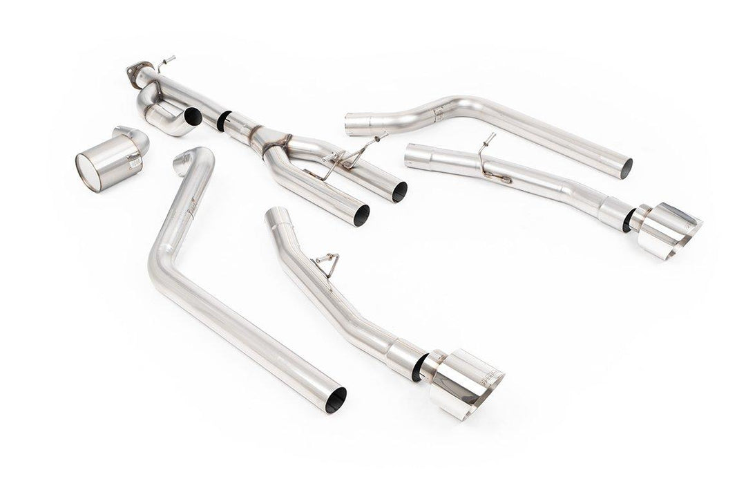 Milltek RAM 1500 Hurricane Rebel Cat-Back (2025 and Later) - Cat-Back - Polished