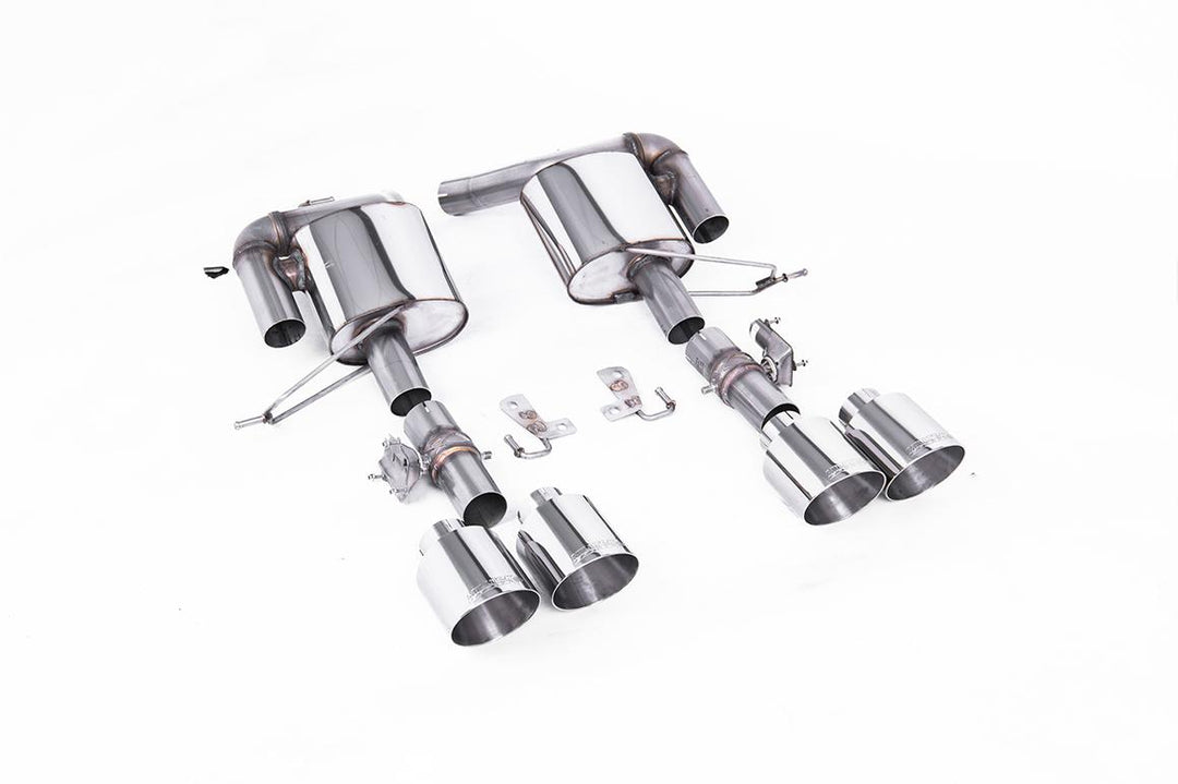 Milltek Range Rover Sport SVR Rear Silencer (2018 to 2022) - Valved - Polished