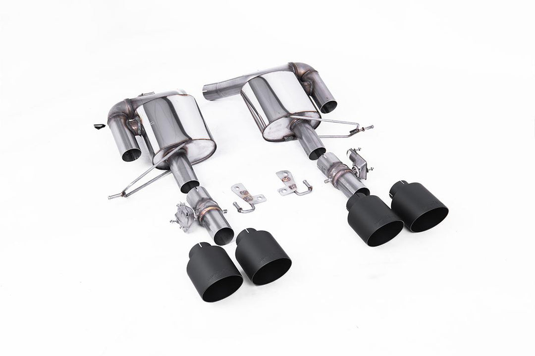 Milltek Range Rover Sport SVR Rear Silencer (2018 to 2022) - Valved - Standard / No Tip Selection