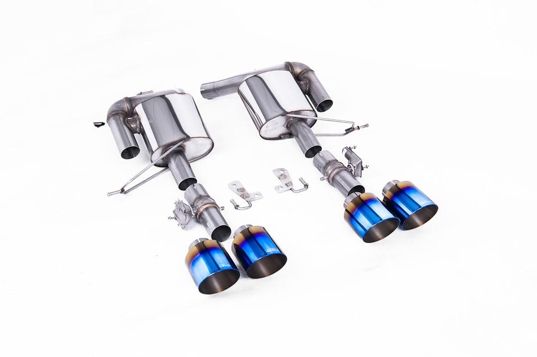 Milltek Range Rover Sport SVR Rear Silencer (2018 to 2022) - Valved - Titanium