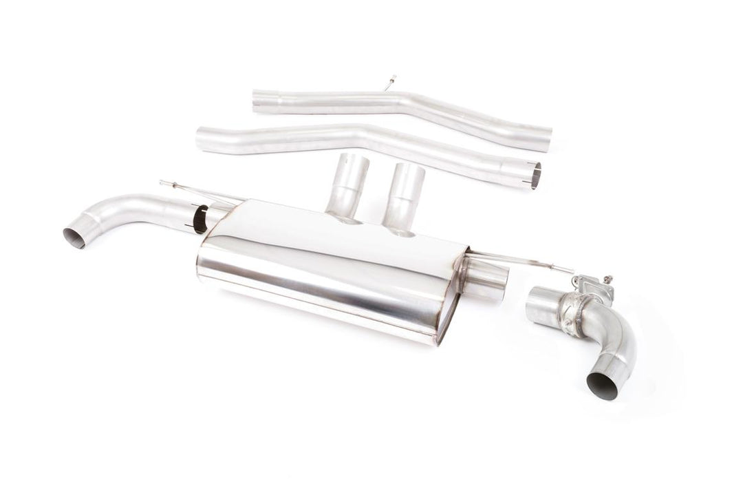 Milltek Toyota GR Supra 3.0 US Axle-Back (2019 and Later) - Resonated - Polished