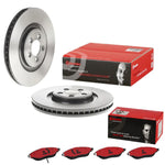 Load image into Gallery viewer, Brembo Brake Kit – Audi 8V S3 (2015–2020) – Front &amp; Rear Rotors + Pads
