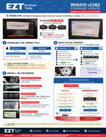 Load image into Gallery viewer, Firmware update guide for EZT EuroZone Tuning RNS510 v5382 with step-by-step instructions.