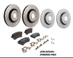 Load image into Gallery viewer, Brembo Brake Kit – Audi B9 S4 / S5 (2018–2023) – Front &amp; Rear Rotors + Pads
