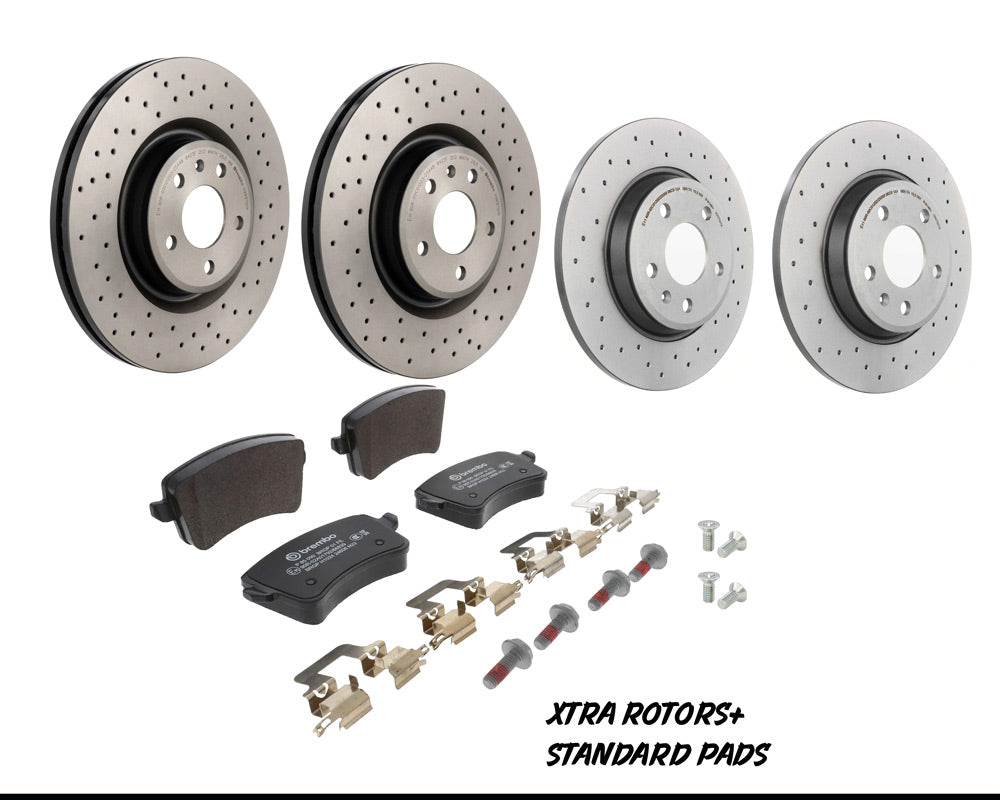 Brembo Brake Kit – Audi B9 S4 / S5 (2018–2023) – Front & Rear Rotors + Pads