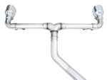 Load image into Gallery viewer, AWE Tuning AWE Track Edition Exhaust for VW MK8 GTI - Chrome Silver Tips
