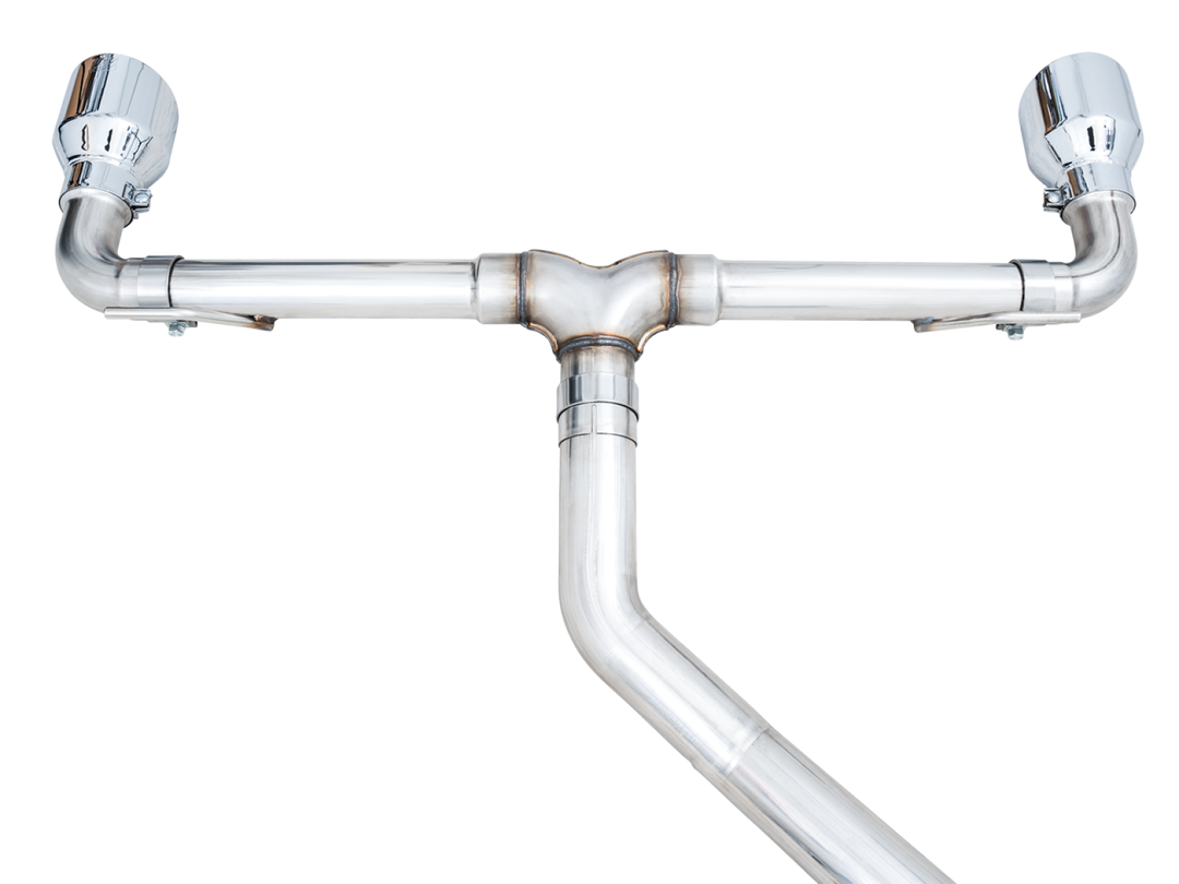 AWE Tuning AWE Track Edition Exhaust for VW MK8 GTI - Chrome Silver Tips