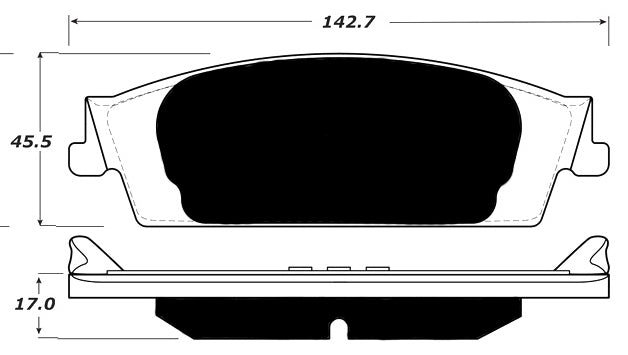 Porterfield R4-S Brake Pads – AP1194.1 (Rear)