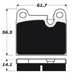 Load image into Gallery viewer, Porterfield AP288 Rear Brake Pads – Porsche 911 / Carrera / Speedster – R4-S