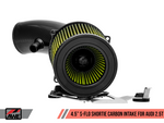 Load image into Gallery viewer, AWE Tuning AWE 4.5&quot; S-FLO Open Carbon Intake System for Audi RS 3 / TT RS
