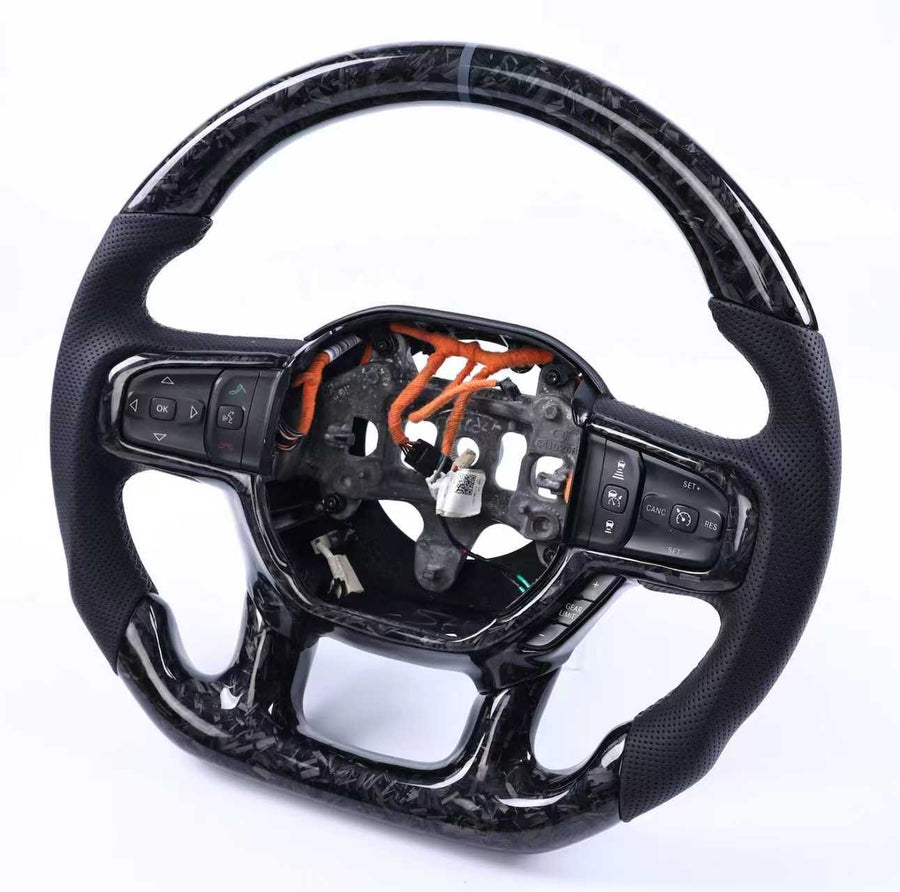 In Stock EZT Steering Wheel - Ram 1500 2019-2022 | ACC Buttons + Harness