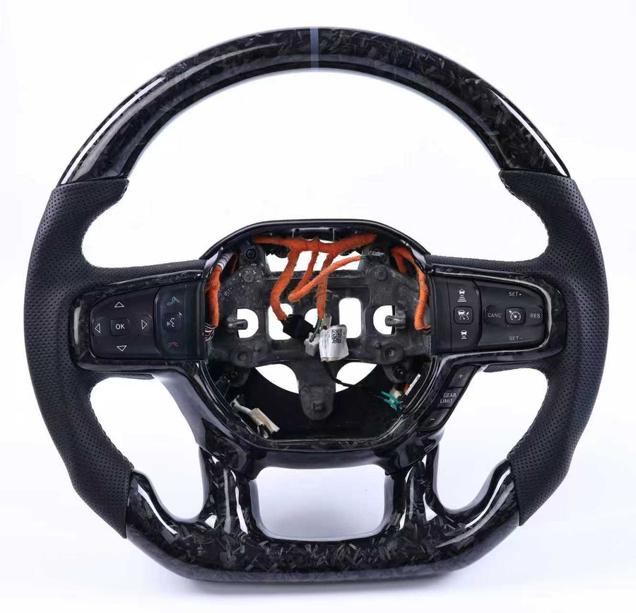 In Stock EZT Steering Wheel - Ram 1500 2019-2022 | ACC Buttons + Harness