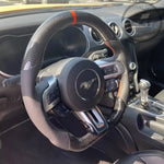 Load image into Gallery viewer, Ford Mustang EZT Carbon Edition Steering Wheel (2015–2017) Steering Wheels
