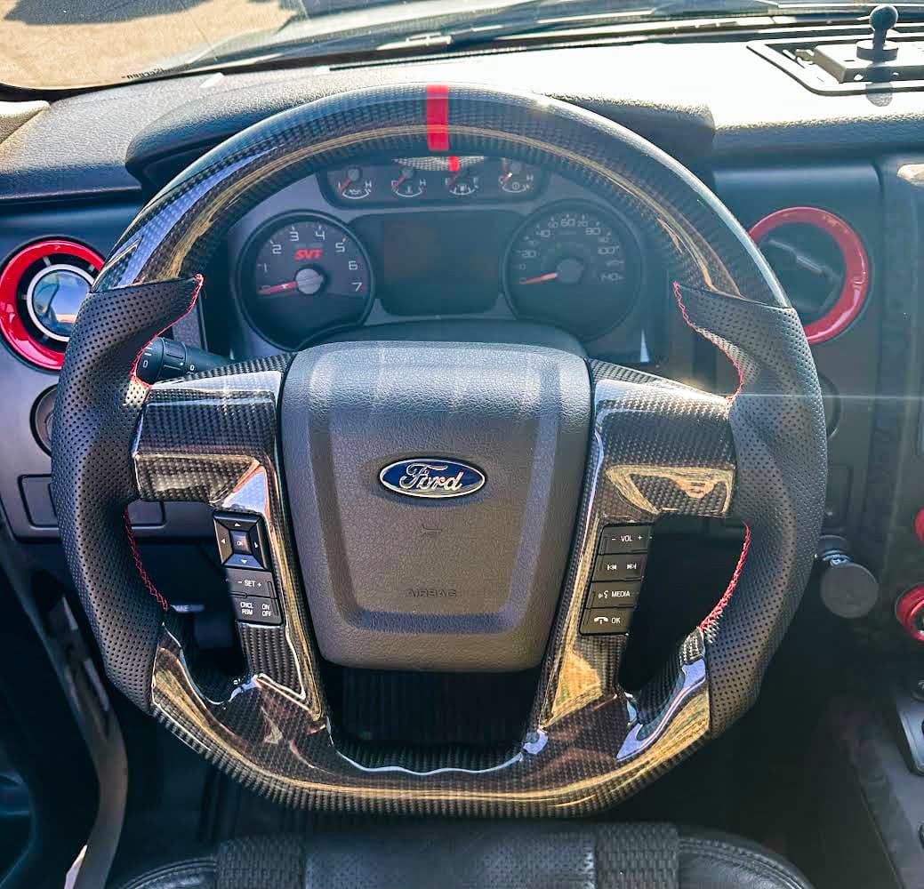 Ford F150 Gen 12 2009-2014 Carbon Edition Steering Wheel