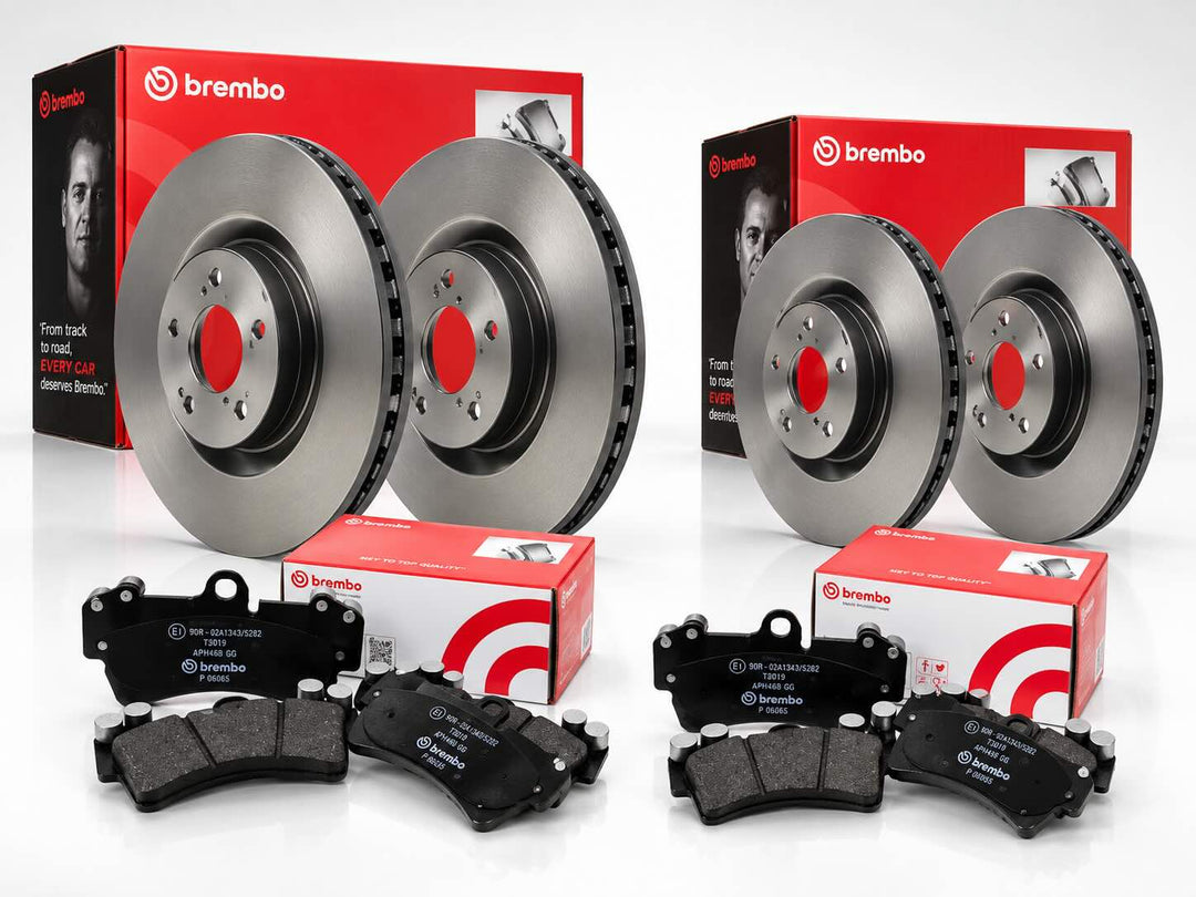 Lexus GS350 Brembo Complete Brake Kit - Prime Rotors + Pads (2013-2020)