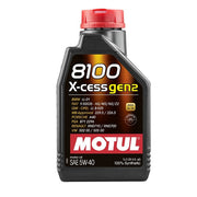 Load image into Gallery viewer, Motul 8100 X-Cess+ 5W-40 Synthetic Motor Oil