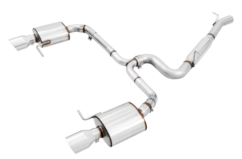 AWE Tuning AWE Touring Edition Exhaust for VW Golf Alltrack / Sportwagen 4Motion - Chrome Silver Tips