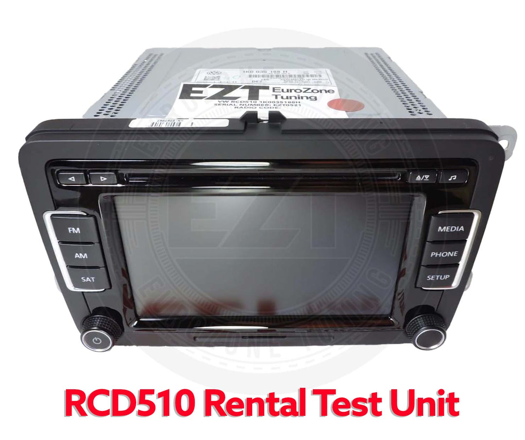 RCD510 Rental Test Unit