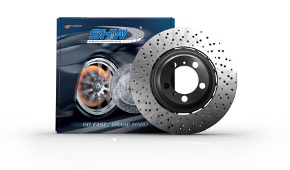 Audi RS3 8V SHW / Brembo Brake Kit - Drilled Front + Smooth Rear (2017-2020)
